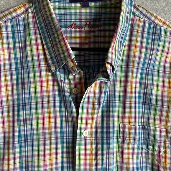 Alan Flusser Other - Alan Flusser Mens Shirt XXL Button Long Sleeve